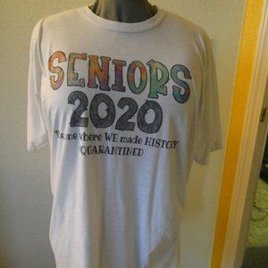 White and Tie-Dye Seniors 2020 T-Shirt